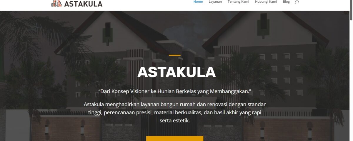 Jasa Pembuatan Website Astakula